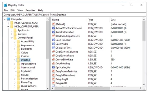 Registry Editor